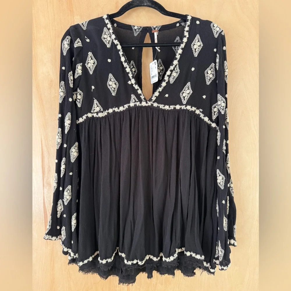 Free People Diamond Embroidered Tunic - Picture 7 of 14